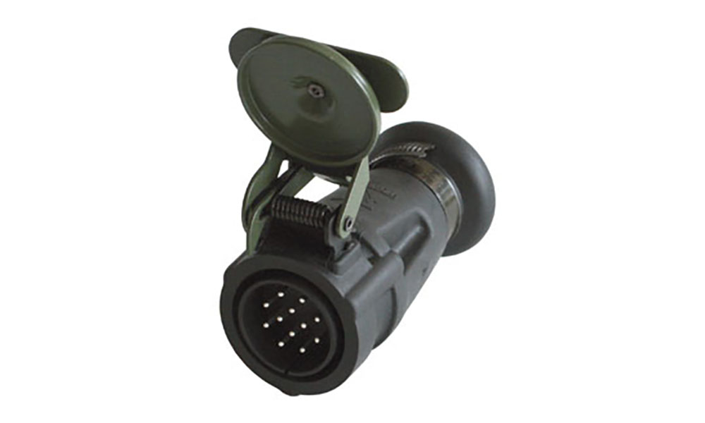 12P/24V Fiş Erkek Pimler 17mm2 Kablo Girişi